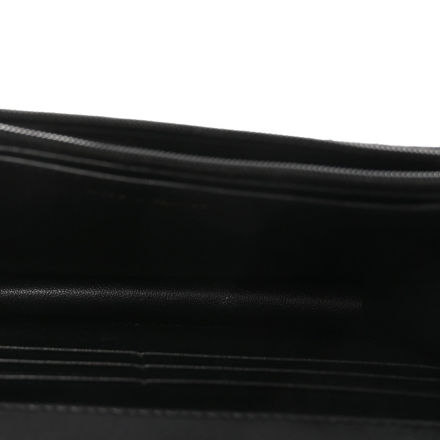Lambskin Quilted Preppy Satchel Wallet On Chain WOC Black