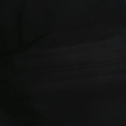 Mixed Fibers Calfskin Small Deauville Tote Black