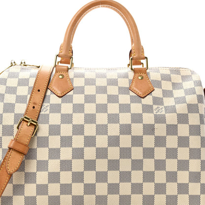 Damier Azur Speedy Bandouliere 30