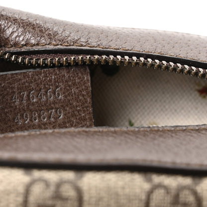 GG Supreme Monogram Web Neo Vintage Shoulder Bag Beige New Acero Crop