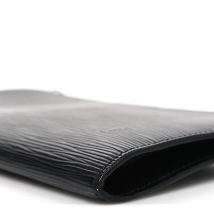 Epi Pochette Accessories 24 Black