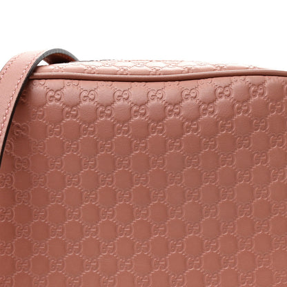 Soft Microguccissima Mini Bree Messenger Bag Soft Pink