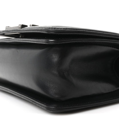 Galuchat Stingray Small Boy Flap Black