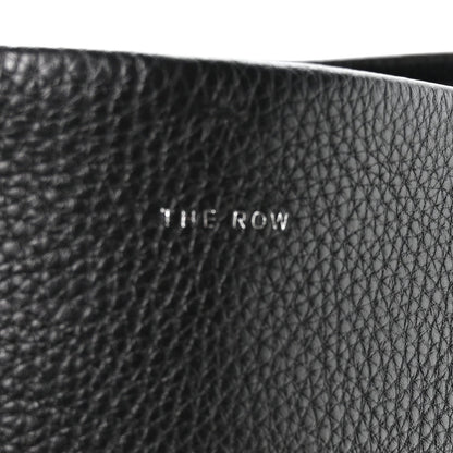 Grained Calfskin Park Tote Three Black