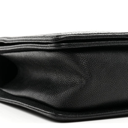 Caviar Quilted New Medium Boy Flap Black