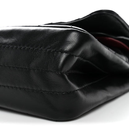 Lambskin Quilted Crush 2.55 Reissue 225 Flap Black