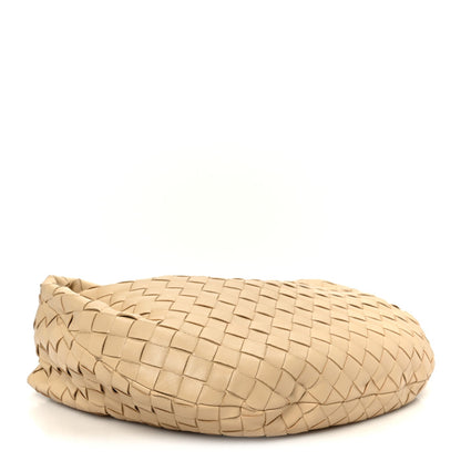 Nappa Intrecciato Teen Jodie Hobo Porridge