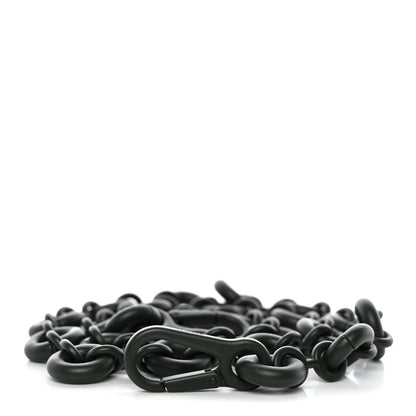 Brass Monochrome Donut Chain Shoulder Strap Olive Green