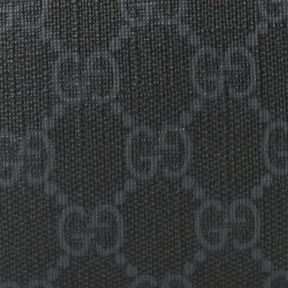 Soft GG Supreme Monogram Web Belt Bag Black Grey
