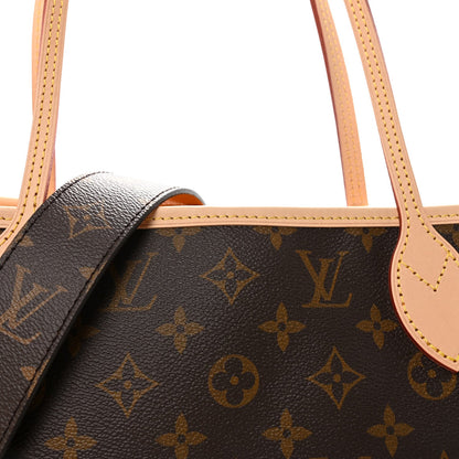 Monogram Inside Out Neverfull Bandouliere MM Jaune Safran