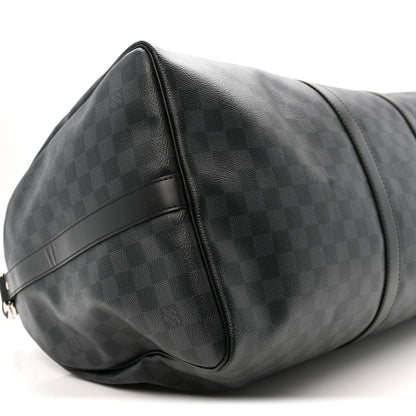 Damier Graphite Keepall Bandouliere 55