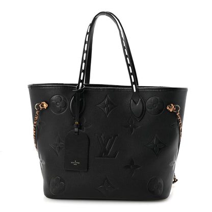 Empreinte Monogram Giant Wild at Heart Neverfull MM Black