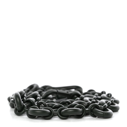 Brass Monochrome Donut Chain Shoulder Strap Olive Green