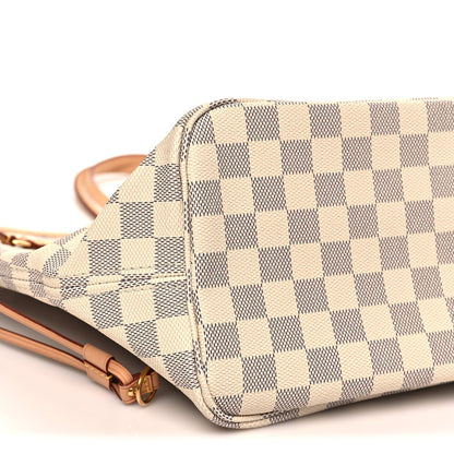 Damier Azur Neo Neverfull MM Rose Ballerine