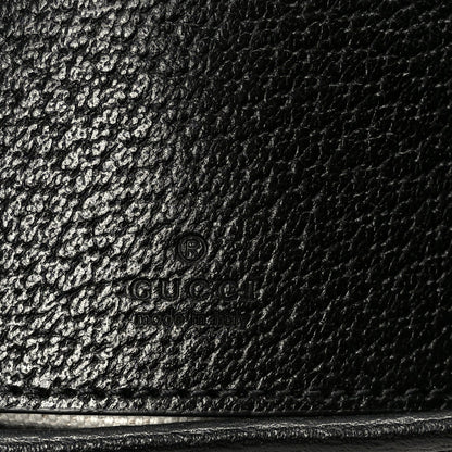 Jacquard Denim GG Monogram Small Jackie 1961 Hobo Black Ivory
