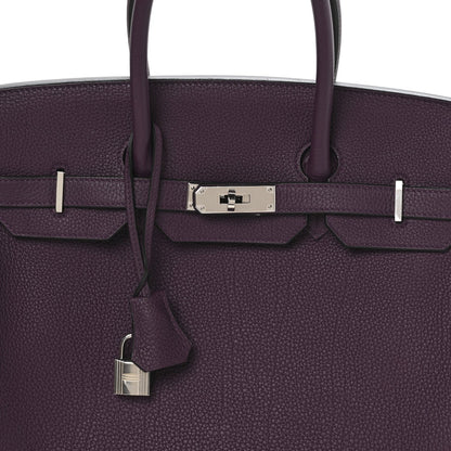 Togo Birkin 35 Cassis
