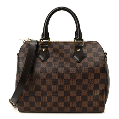 Damier Ebene Speedy Bandouliere 25