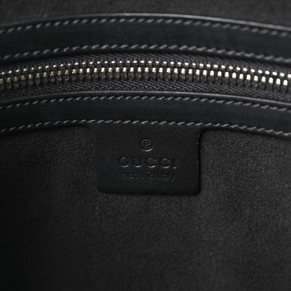 GG Supreme Monogram Caleido Web Briefcase Black