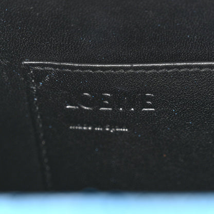 Snakeskin Small Postal Bag Sky Blue
